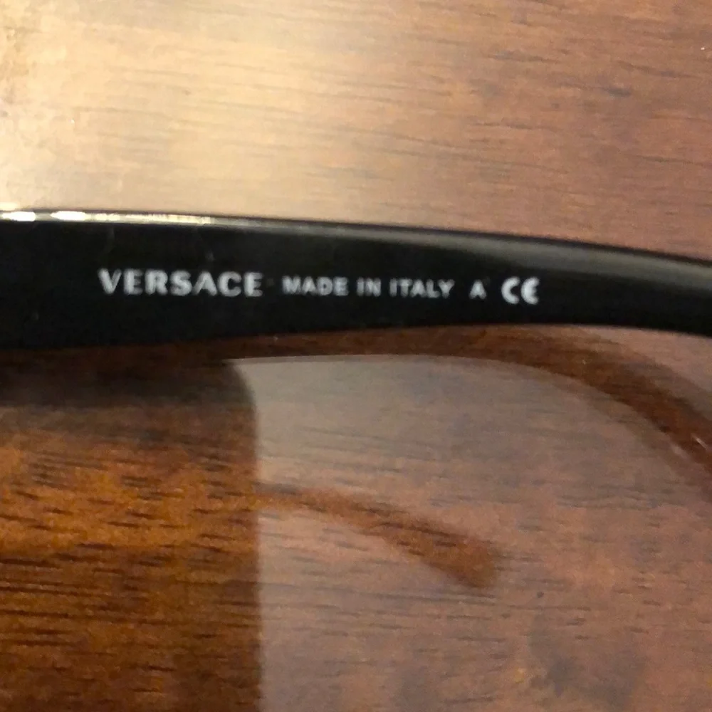 Versace Women's Red Tortoise Oval Sunglasses with Brown Lenses